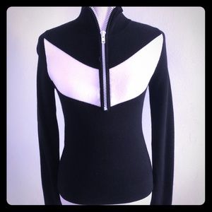 Zara- Women’s Zippered Block Color Sweater